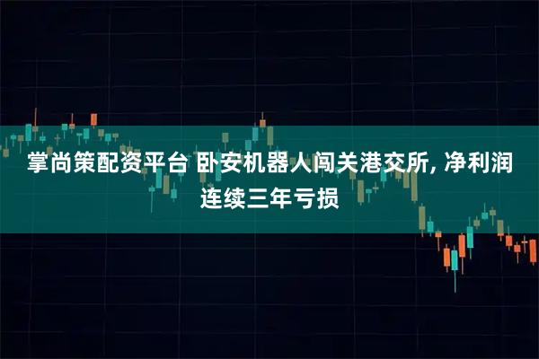 掌尚策配资平台 卧安机器人闯关港交所, 净利润连续三年亏损